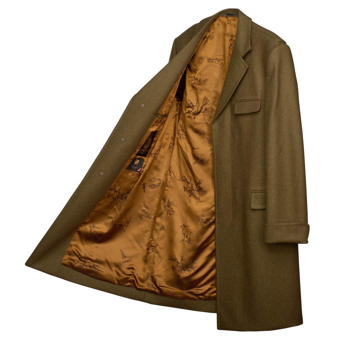 Warwick Tweed Overcoat