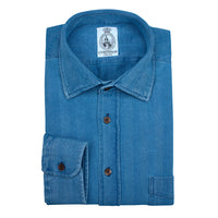 Herringbone Denim Shirt