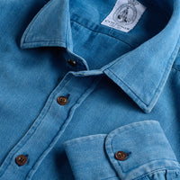 Herringbone Denim Shirt