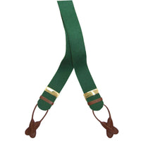 Green Boxcloth Trouser Braces