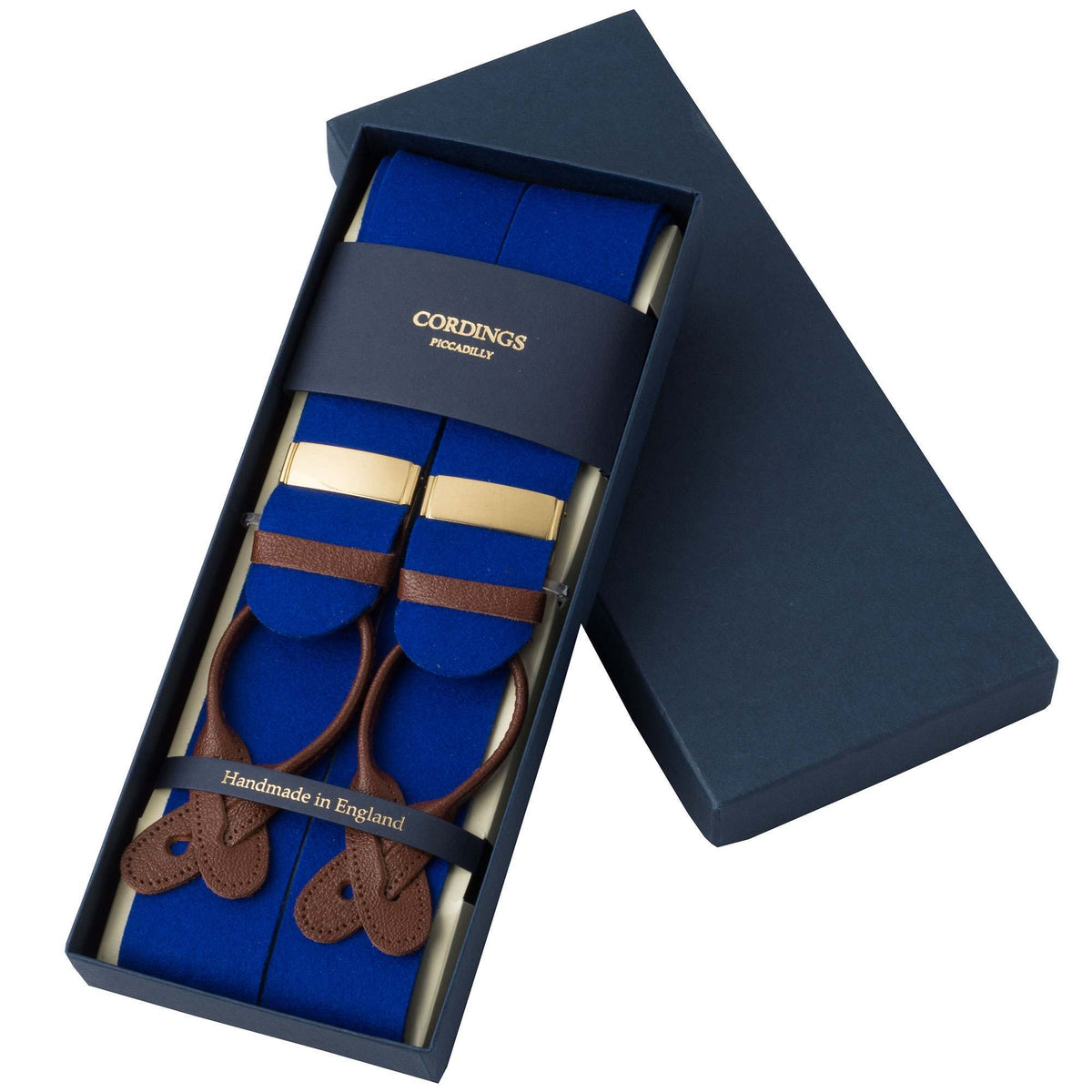 Royal Blue Boxcloth Braces