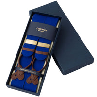 Royal Blue Boxcloth Braces