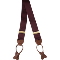 Claret Ribbon Braces
