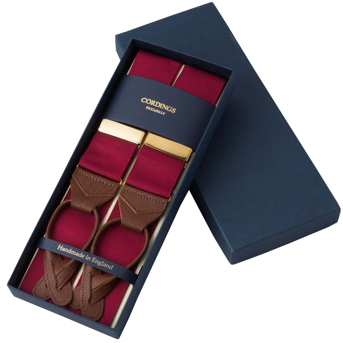 Wine Ribbon Braces