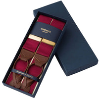 Wine Ribbon Braces