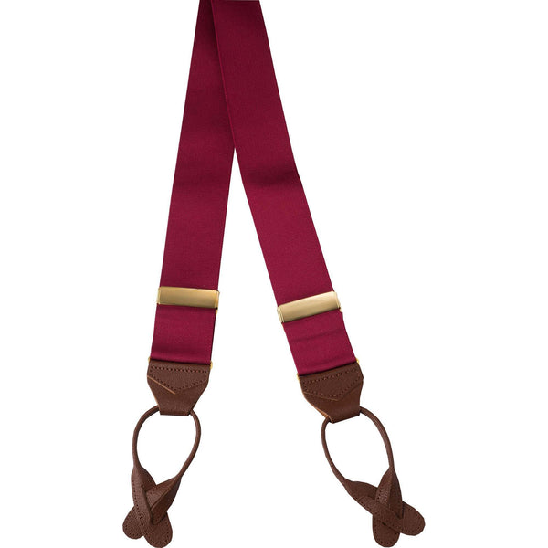 Wine Ribbon Braces