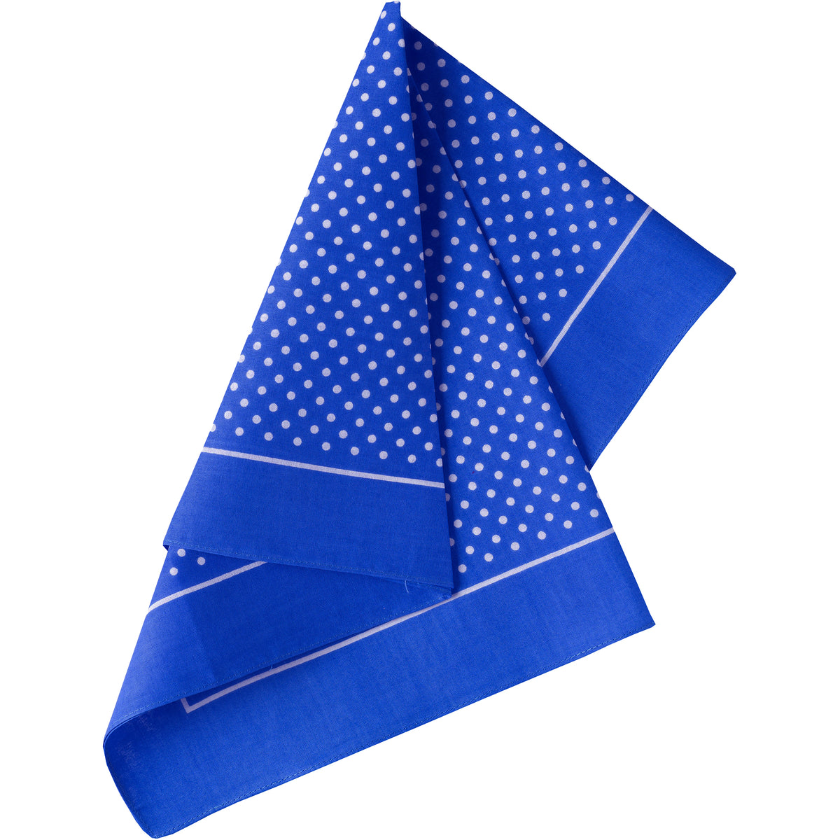Blue Sky Spotty Cotton Bandana