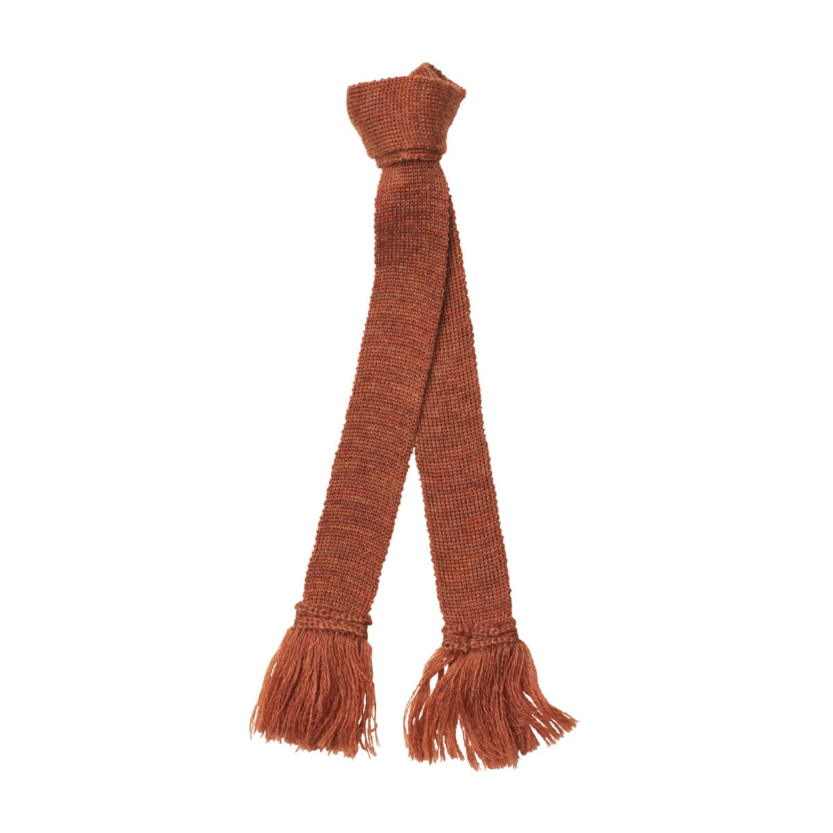 Cinnamon Brown Garter Tie