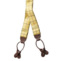 Yellow Tattersall Braces