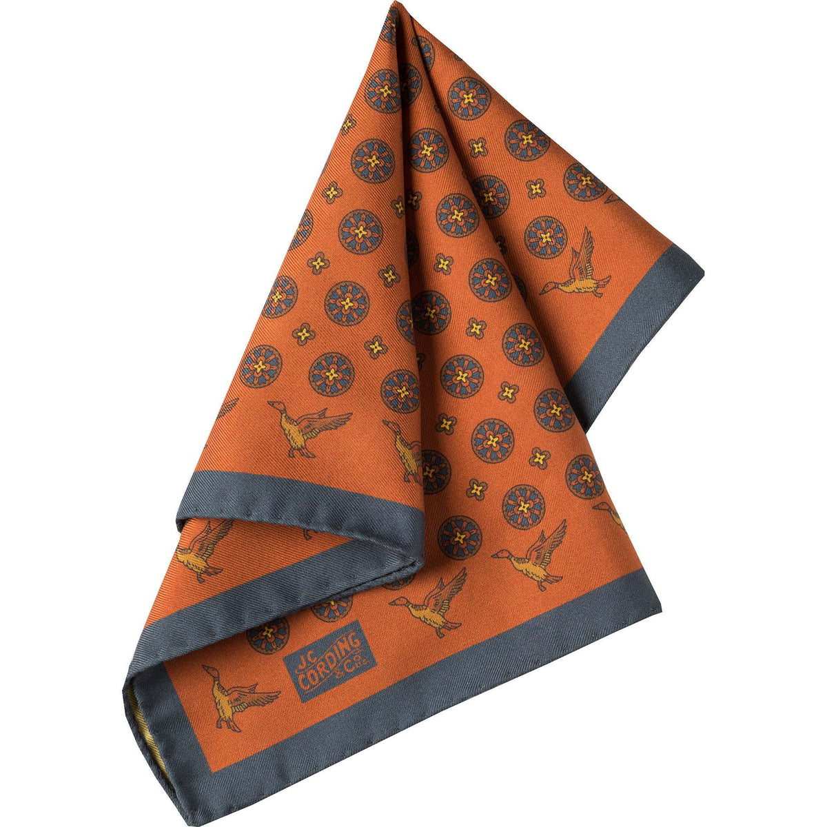 Copper Flying Duck  Hand Rolled Hank