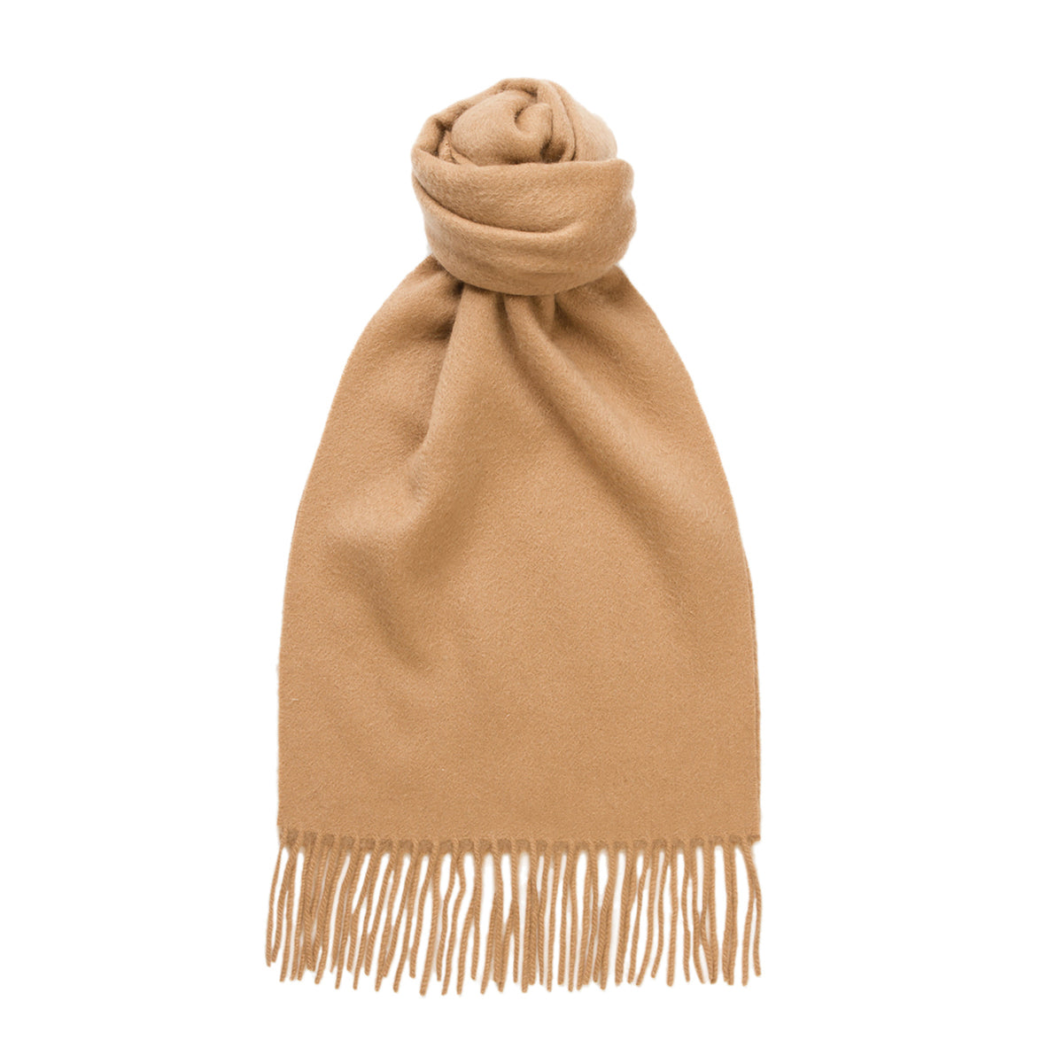 Camel Speyside Cashmere Scarf