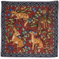Burgundy Medieval 'Hunting Four' Hank