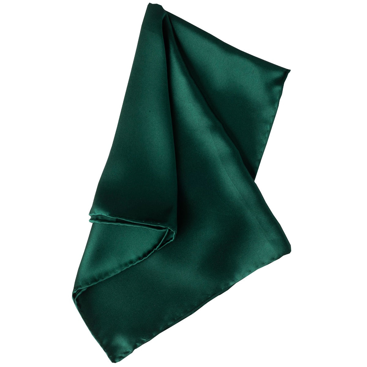 Bottle Green Solid Silk Hank