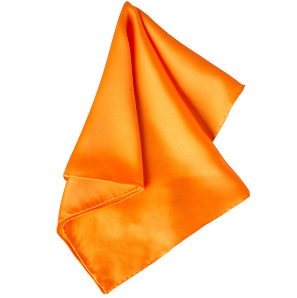 Orange Solid Silk Hank