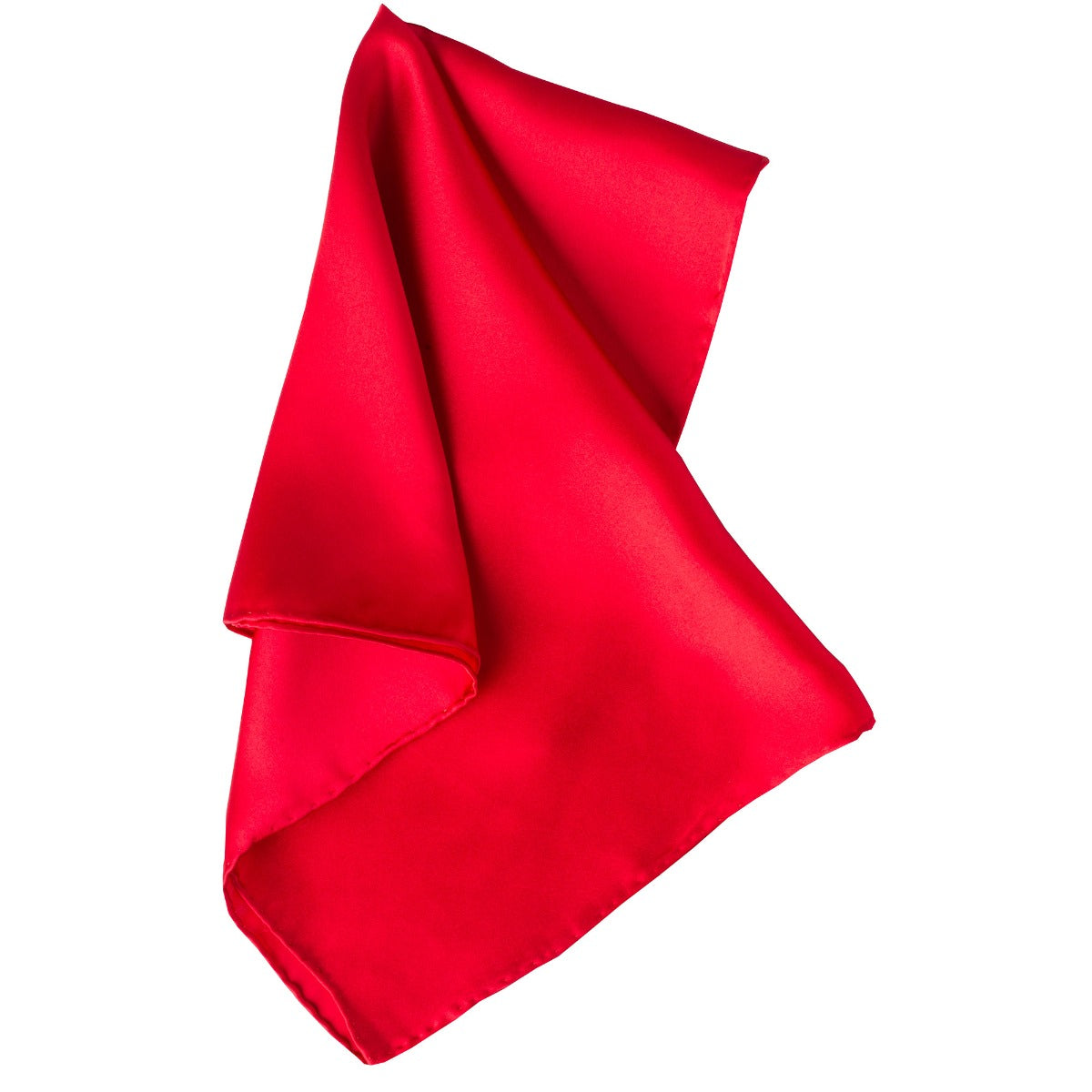 Red Solid Silk Hank