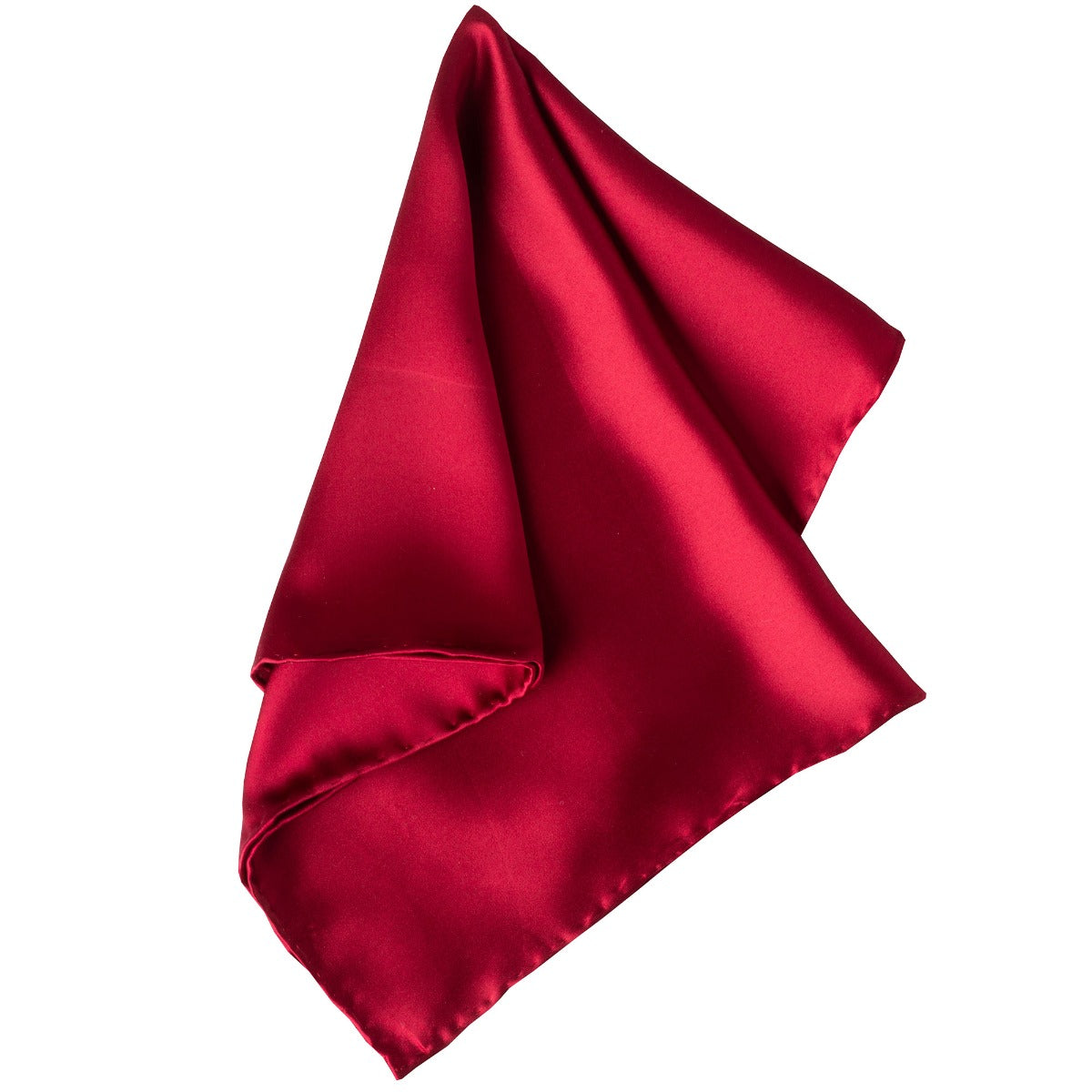 Burgundy Solid Silk Hank