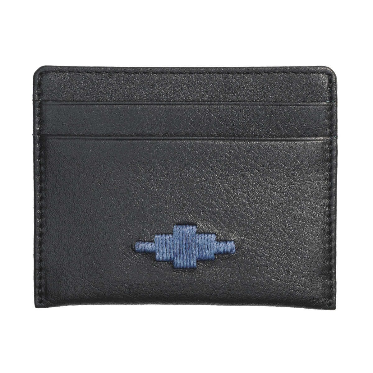 Black Leather Card Holder