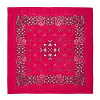 Red Paisley Cotton Bandana