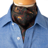 Green Duck Silk Cravat