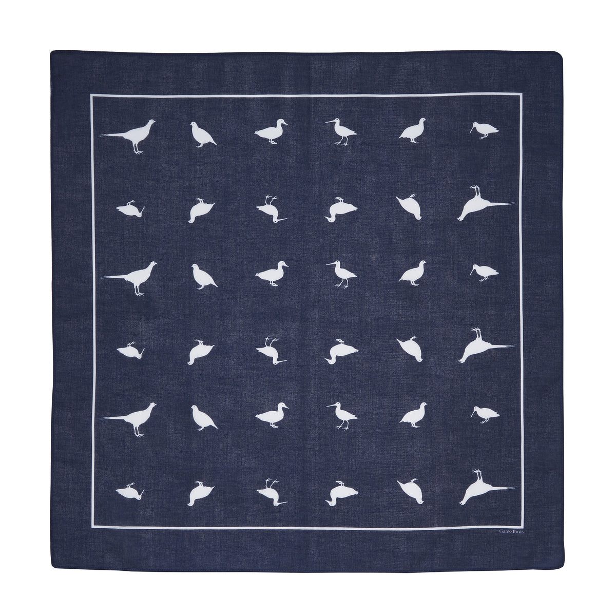 Navy Silhouette Game Bird Hank