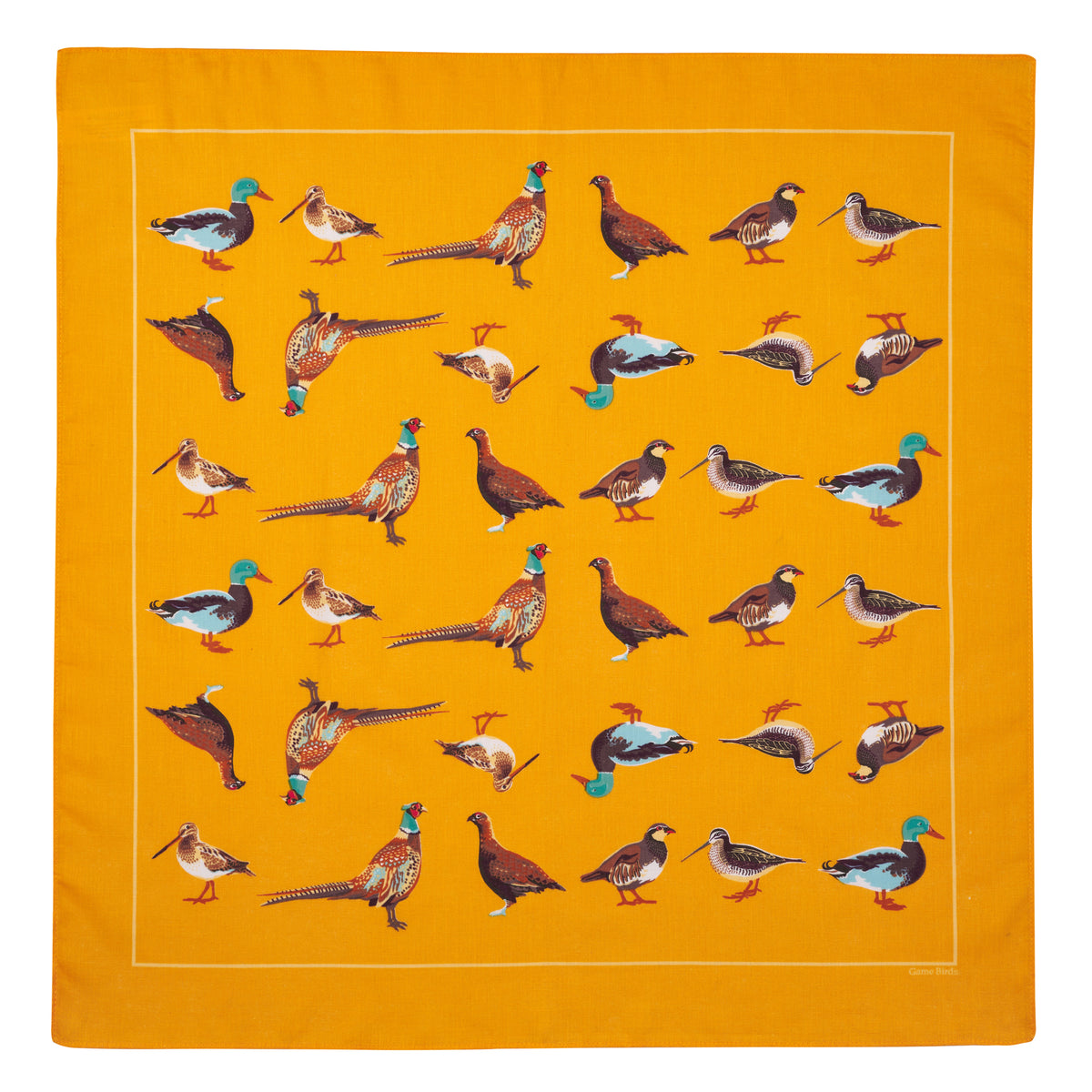 Gold Multi Game Birds Cotton Hank