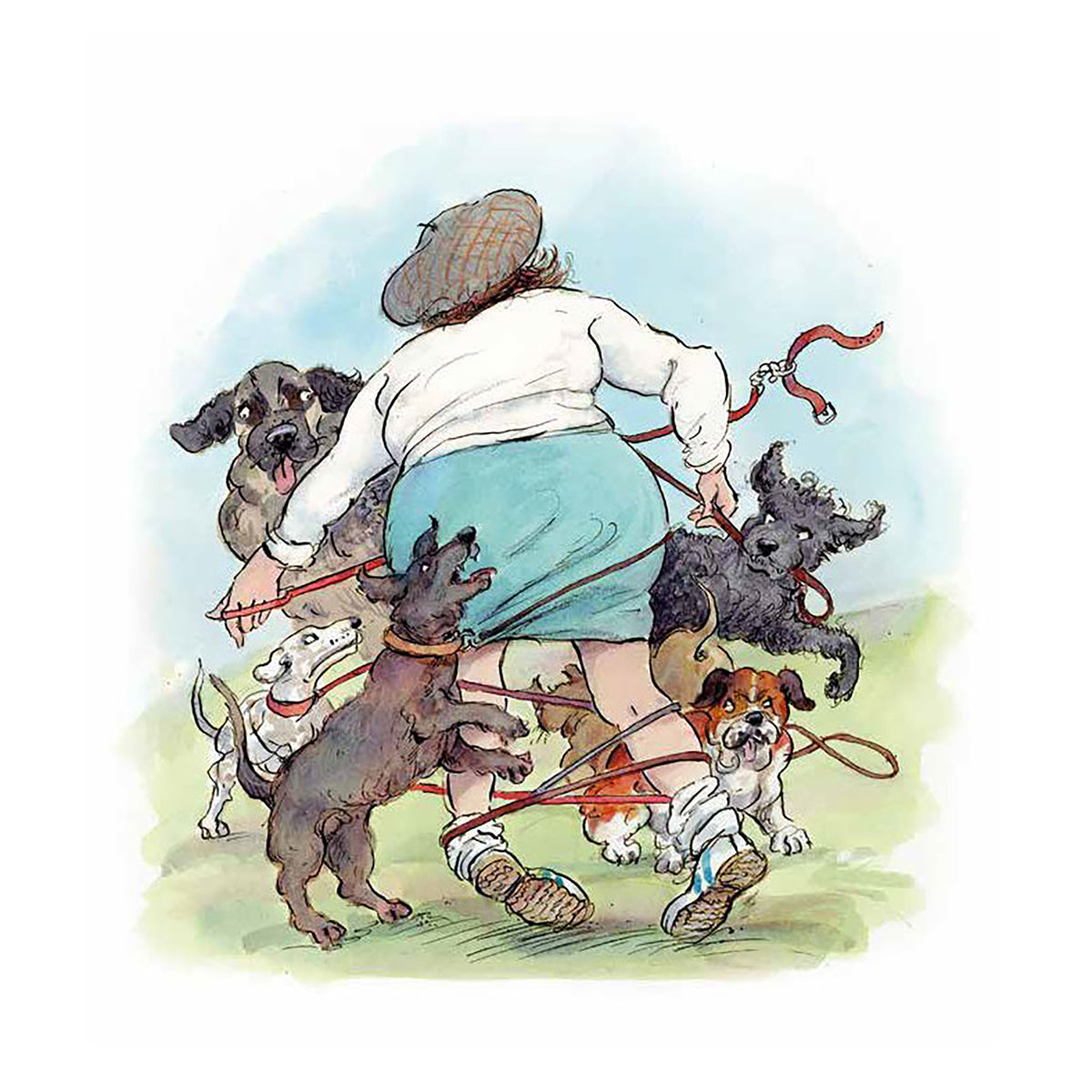No Dogs on the Bed Hardback Book