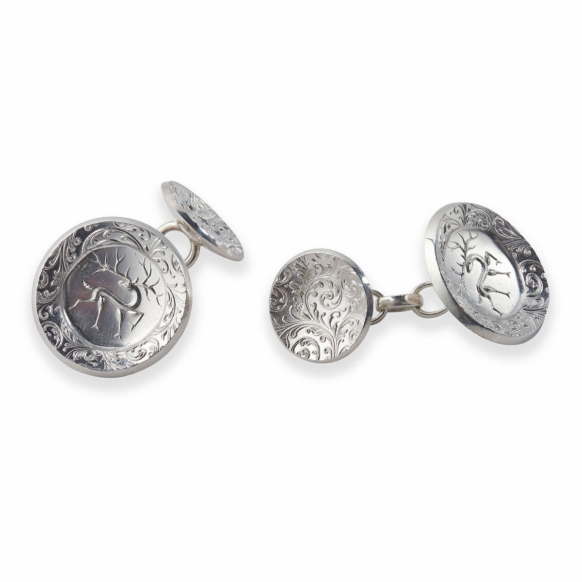 Malcolm Appleby Stag Chain Cufflink