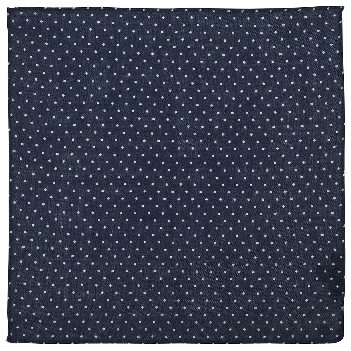 Navy Cashmere White Spot Hank