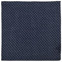 Navy Cashmere White Spot Hank
