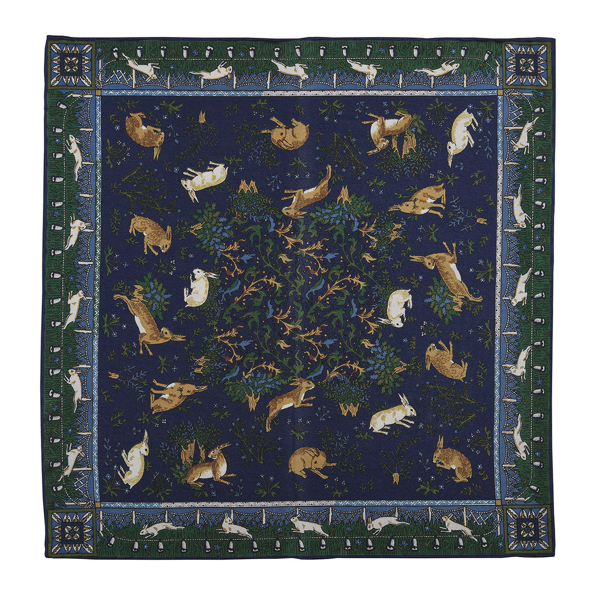 Navy Woodland Rabbit Hank