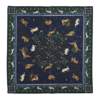 Navy Woodland Rabbit Hank