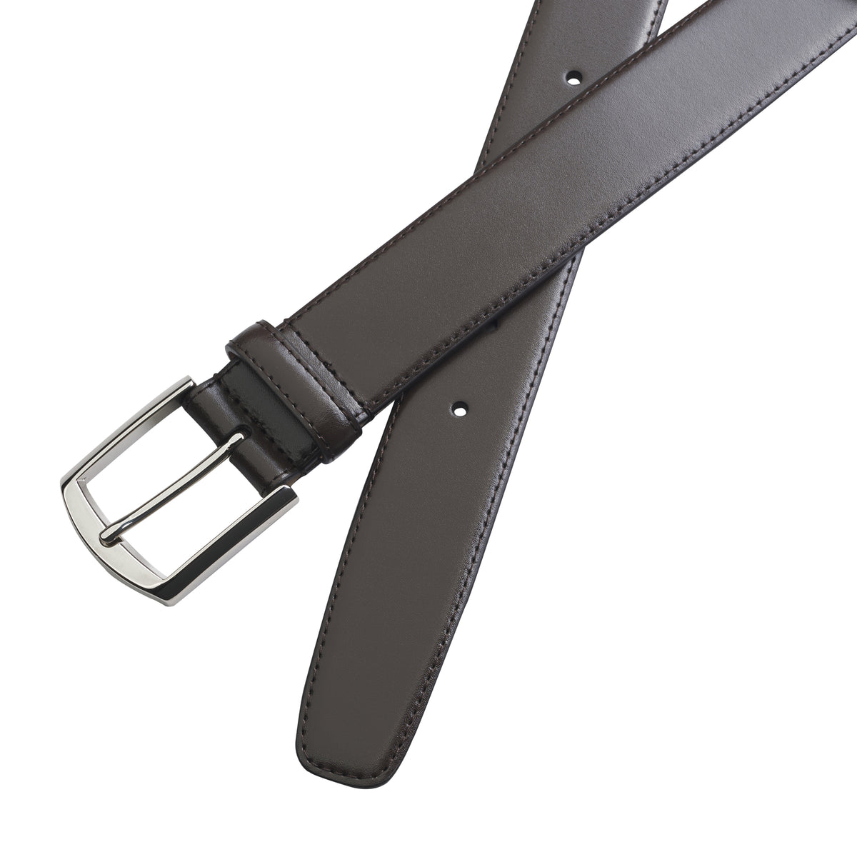Brown Classic Calf Grain Belt