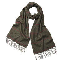 Green Bruce Cashmere Scarf