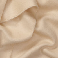 Cream Solid Cashmere Scarf