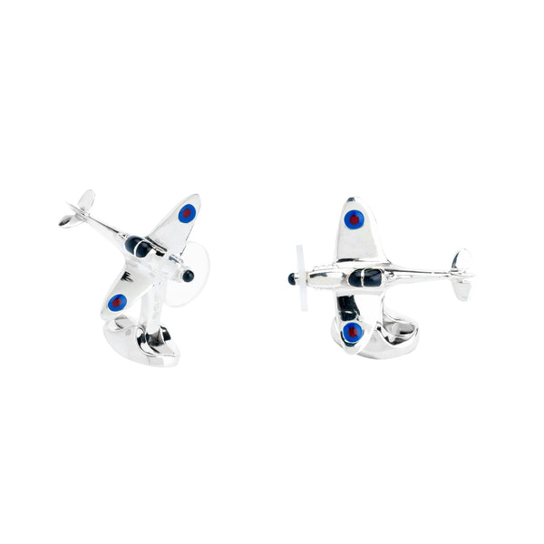 Spitfire Solid Silver Cufflinks