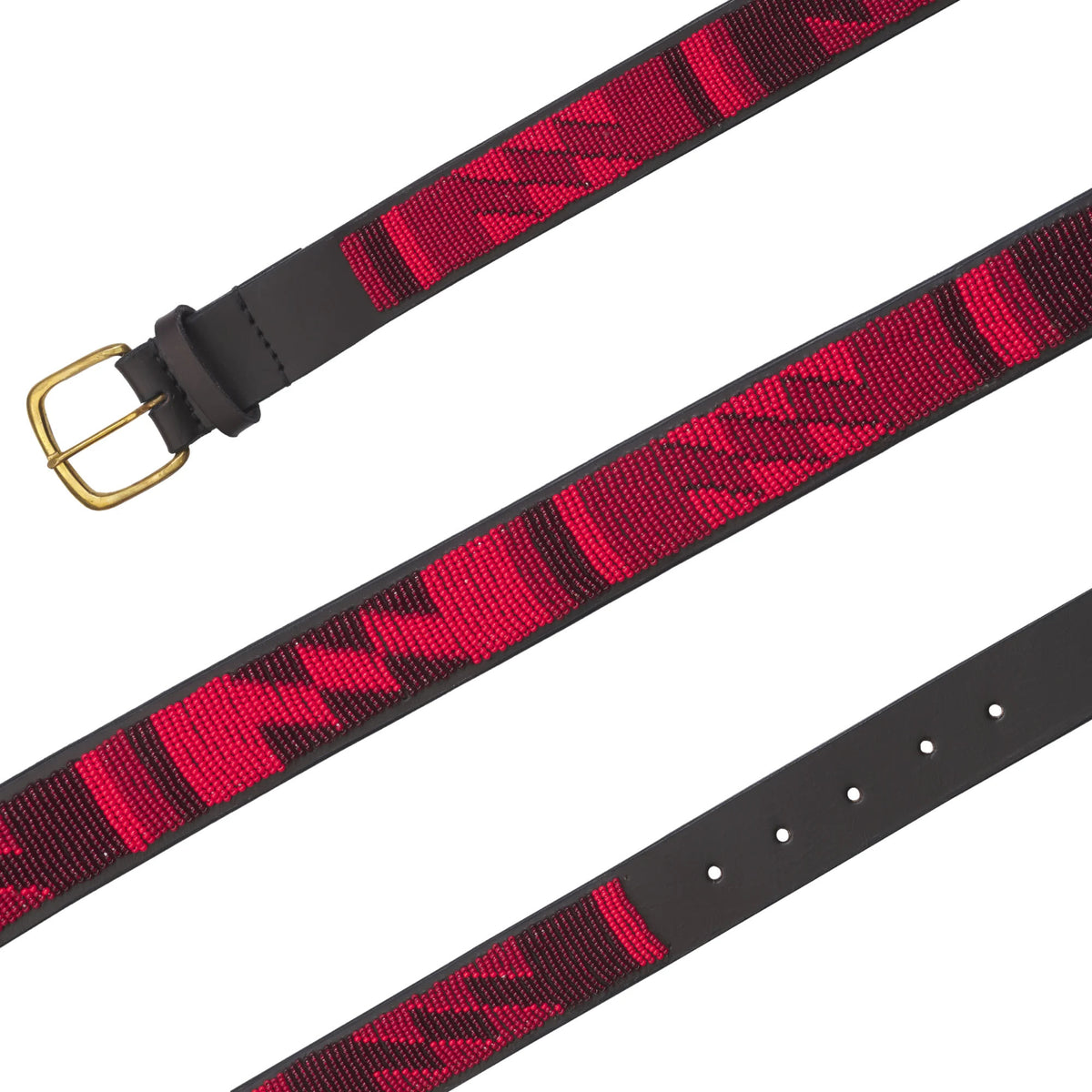 Red Malindi Beaded Belt