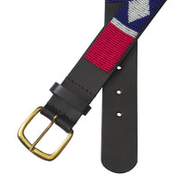 Navy Red Nairobi Beaded Belt