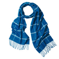 Blue Classic Cashmere Scarf