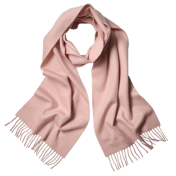 Soft Pink Classic Cashmere Scarf