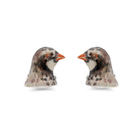 Partridge Solid Silver Cufflinks