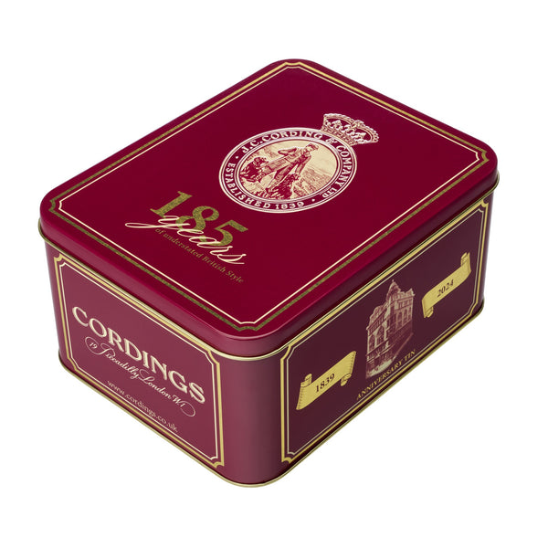 Cordings 185th Anniversary Tin