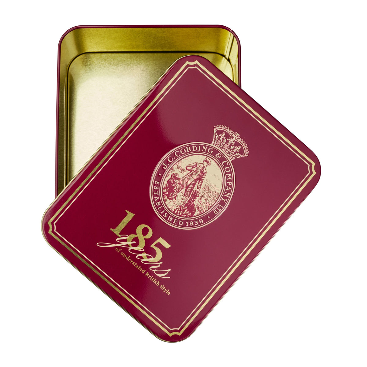 Cordings 185th Anniversary Tin