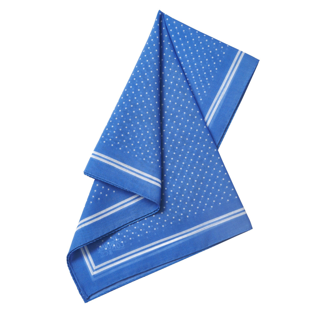 Blue Fine Cotton Spot Hank