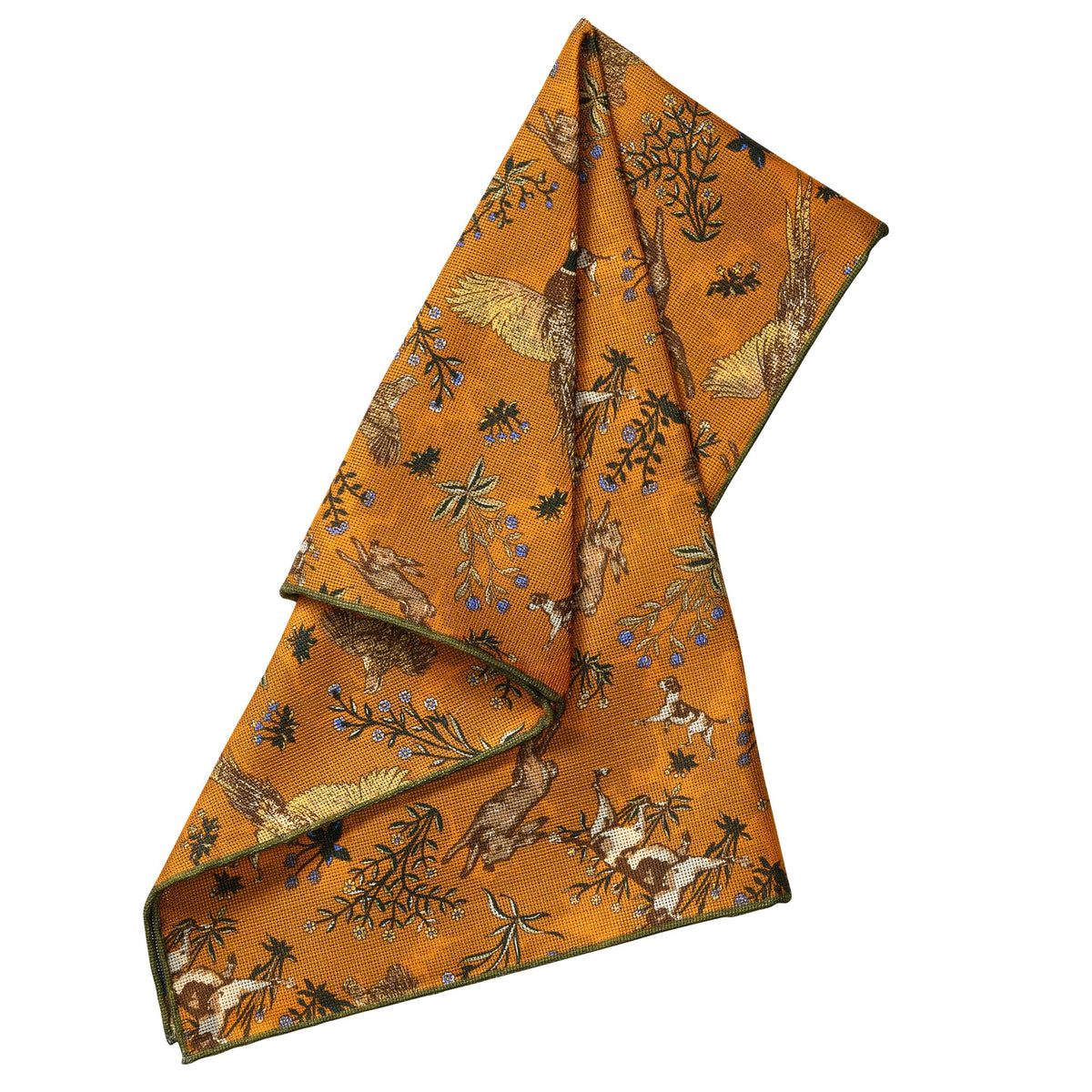 Gold Reversible Dog Pheasant Hank