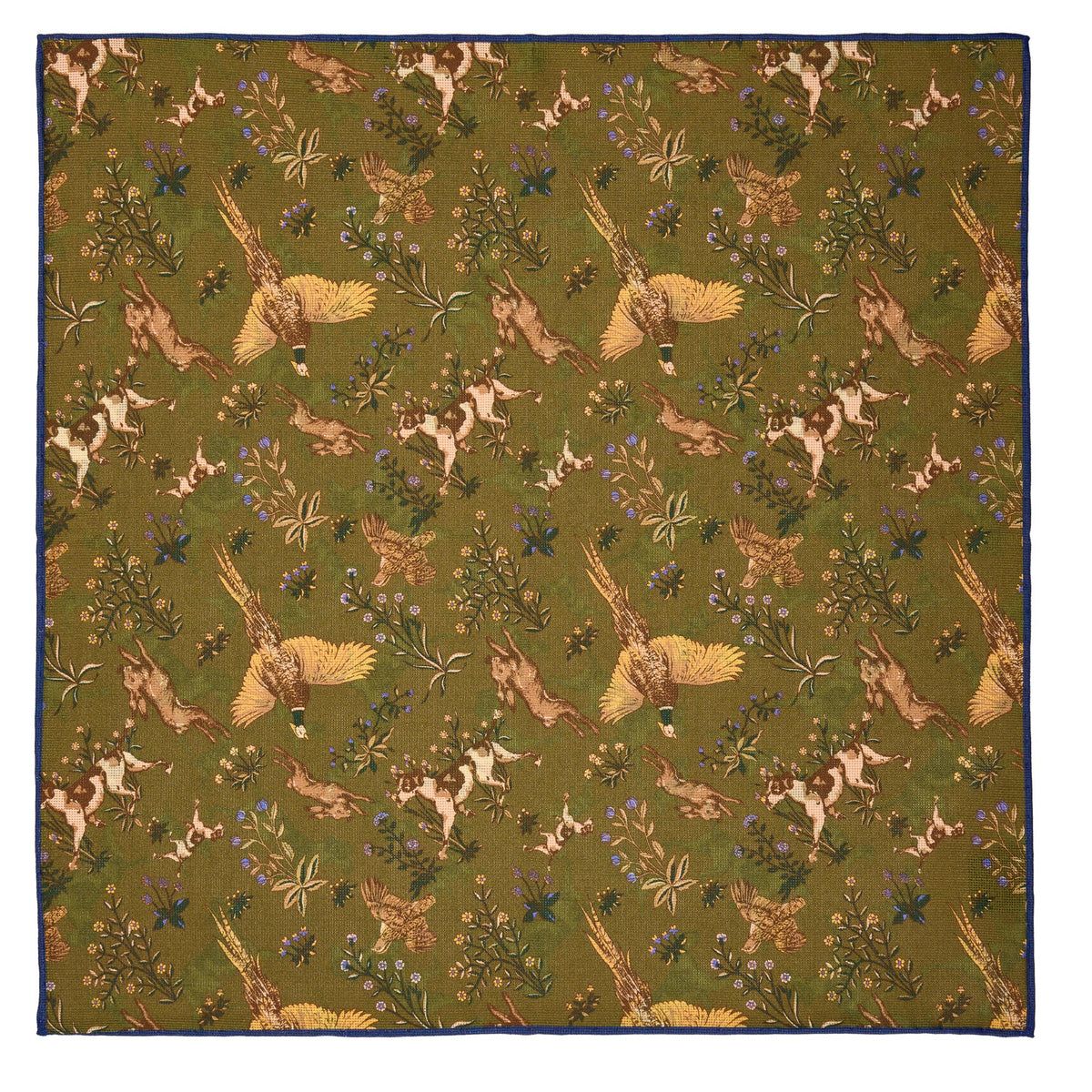 Green Reversible Dog Pheasant Hank