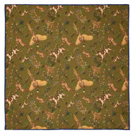 Green Reversible Dog Pheasant Hank