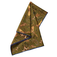 Green Reversible Dog Pheasant Hank
