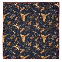 Navy Reversible Dog Pheasant Hank