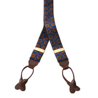 Blue Madder Silk Braces