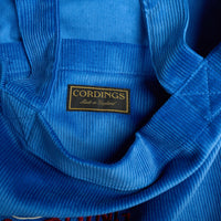 Royal Blue Burford Cord Tote Bag